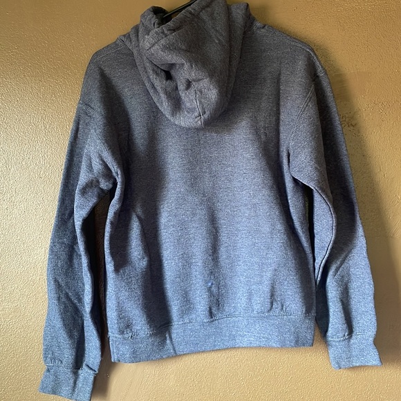 KC Chiefs Grey and Red Graphic Hoodie - Picture 3 of 3